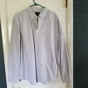 H&m longsleeve button up shirt